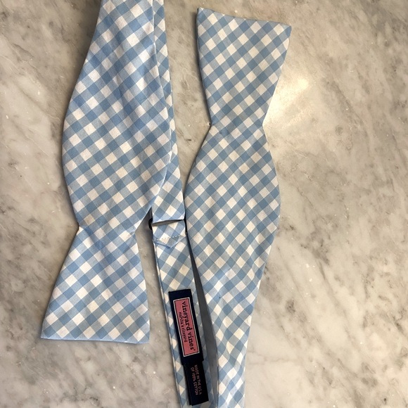 Vineyard Vine Gingham Bow Tie - Picture 5 of 5